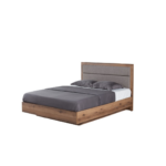 LUPO PACK LIT 160X200 + 2 CHEVETS + COMMODE + MIROIR NOYER