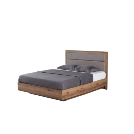 LUPO PACK LIT 160X200 + 2 CHEVETS + COMMODE + MIROIR NOYER