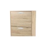MEUBLE CHAUSSURE 3 ABATTANTS WENGE 70X29X126 CM