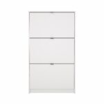 MEUBLE CHAUSSURES 3 TIROIRS BLANC