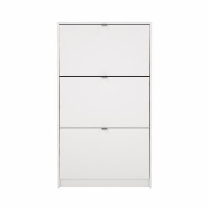 MEUBLE CHAUSSURES 3 TIROIRS BLANC