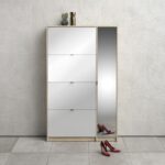 MEUBLE CHAUSSURES AVEC PORTES ET 4 TIROIRS