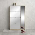 MEUBLE CHAUSSURES AVEC PORTES ET 4 TIROIRS