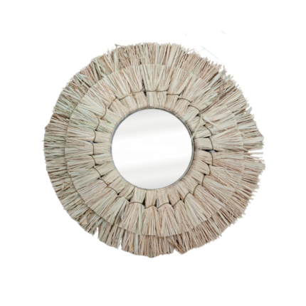MIROIR SUNSHINE NATUREL 53 CM