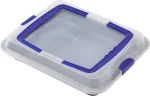 MOULE A CAKE RECTANGULAIRE ANTI-ADHÉSIF AVEC COUVERCLE