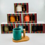 MUG ET SOUS PLAT EN BOIS