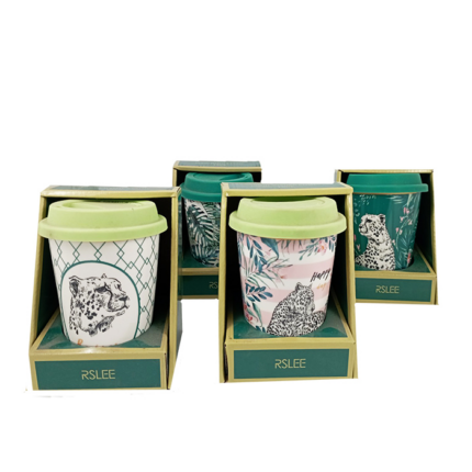 MUG JUNGLE  AVEC COUVERCLE