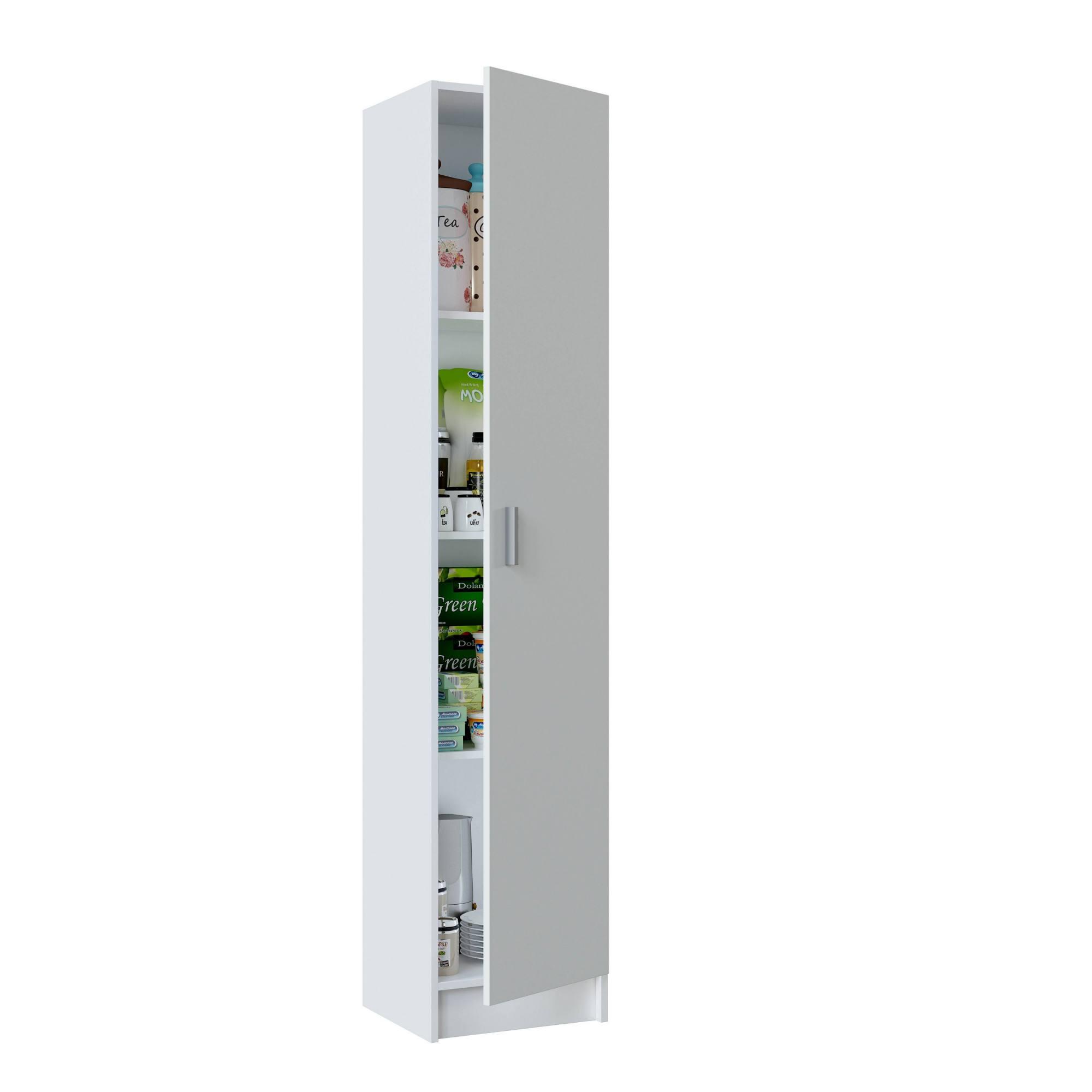 MULTISOS ARMOIRE DE RANGEMENT 1 PORTE BLANC MULTISOS ARMOIRE DE RANGEMENT 1 PORTE BLANC