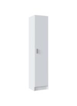 MULTISOS ARMOIRE DE RANGEMENT 1 PORTE BLANC