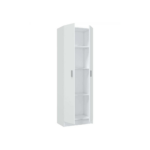 MULTISOS ARMOIRE DE RANGEMENT BLANC 2 PORTES