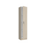 MULTIUSAGE ARMOIRE DE RANGEMENT ROBLE BOIS 1 PORTE