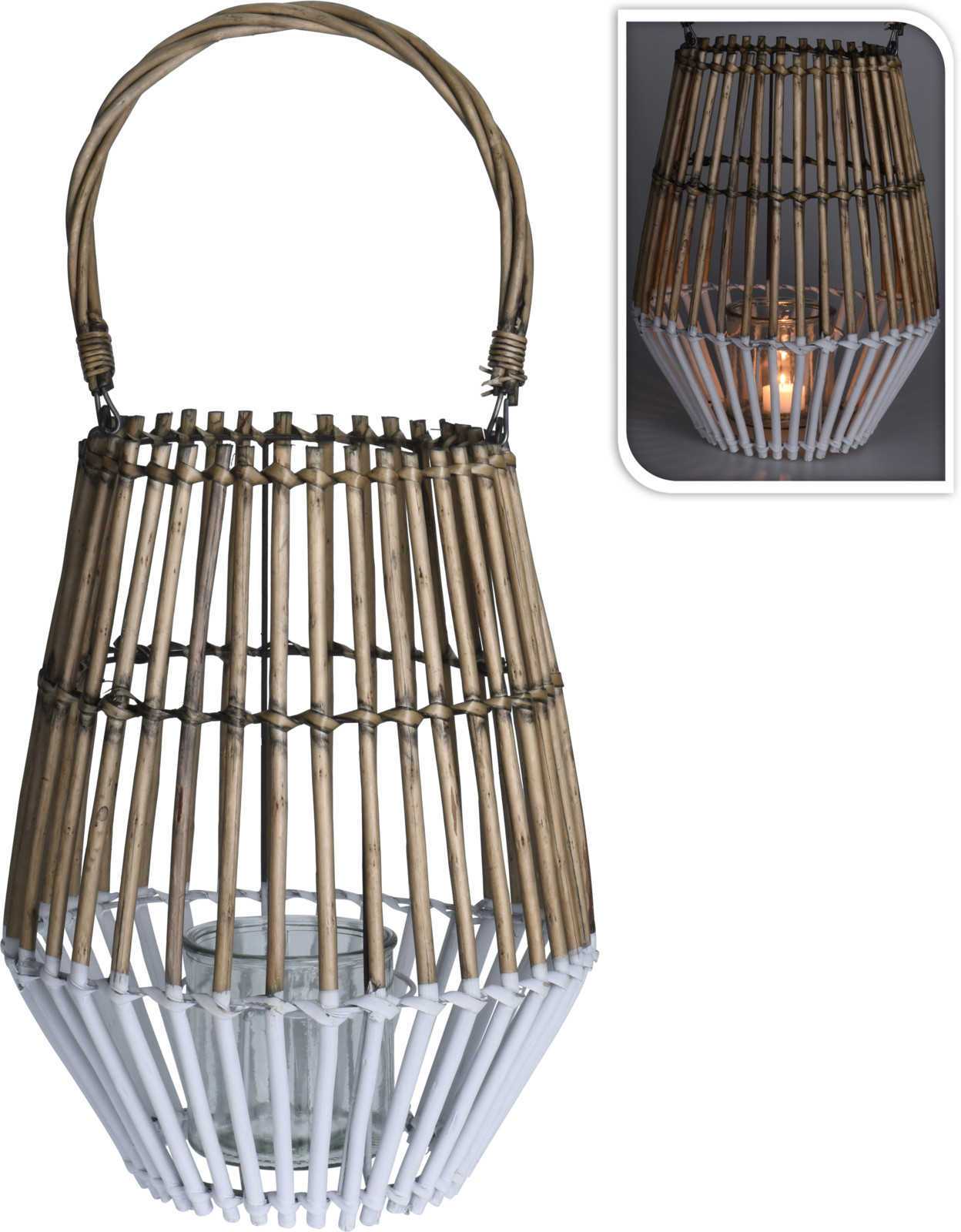LANTERNE WILLOW DIA 27X35CM LANTERNE WILLOW DIA 27X35CM