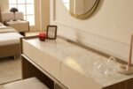 NOVA PACK LIT 160x200CM +2 CHEVETS+COMMODE + MIROIR