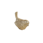 OAISEAUX  DECO POLYRESIN DOREE 4.5x7.2x8.2 CM
