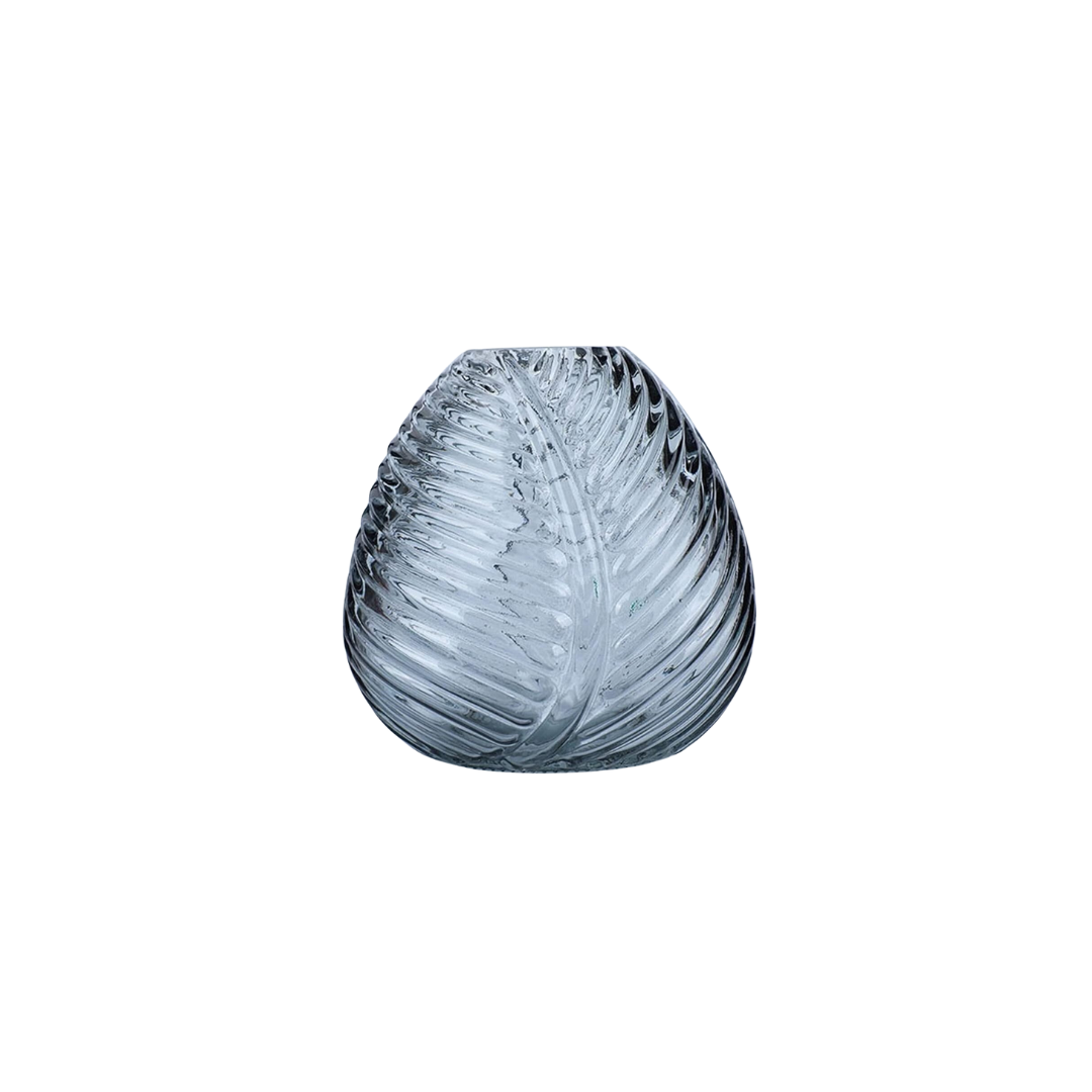 OMBRE VASE EN VERRE ROND 10x12CM OMBRE VASE EN VERRE ROND 10x12CM