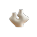 ORGANIC VASE EN CERAMIQUE 10x25 CM