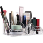 ORGANISATEUR COSMETIQUE ORGANO ACRYLIQUE TRANSPARANT