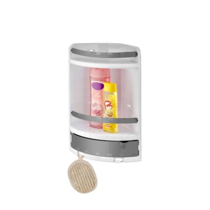ORGANISEUR SALLE DE BAIN PLASTIQUE 29x18x41 CM