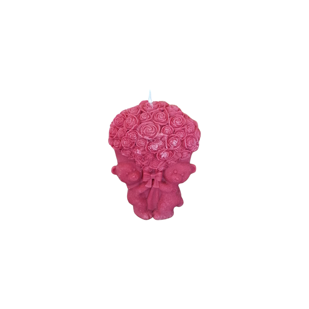 OURS D'AMOURS BOUGIE PARFUMEE 7x4.2x10 CM OURS D'AMOURS BOUGIE PARFUMEE 7x4.2x10 CM