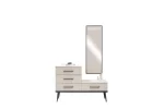 PACK LARIS LIT + 2 CHEVETS + COMMODE + MIROIR