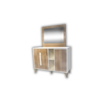 PACK MADISON LIT+SOMMIER AVEC RANGEMENT+ 2 CHEVETS +COMMODE