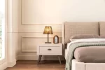 PACK MOSS LIT+SOMMIER AVEC RANGEMENT+ 2 CHEVETS +COMMODE+MIROIR