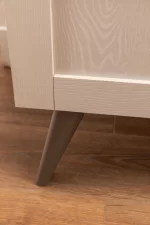 PACK MOSS LIT+SOMMIER AVEC RANGEMENT+ 2 CHEVETS +COMMODE+MIROIR