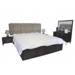 PACK TRESOR : lit 180 x 200 + 2 chevets + commode + miroir