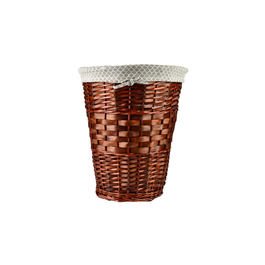 PANIER BLANCHISSERIE OSIER DOUBLUR TENDY GRIS 42X52 CM PANIER BLANCHISSERIE OSIER DOUBLUR TENDY GRIS 42X52 CM