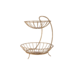 PANIER FRUIT DOREE 2 NIVEAUX