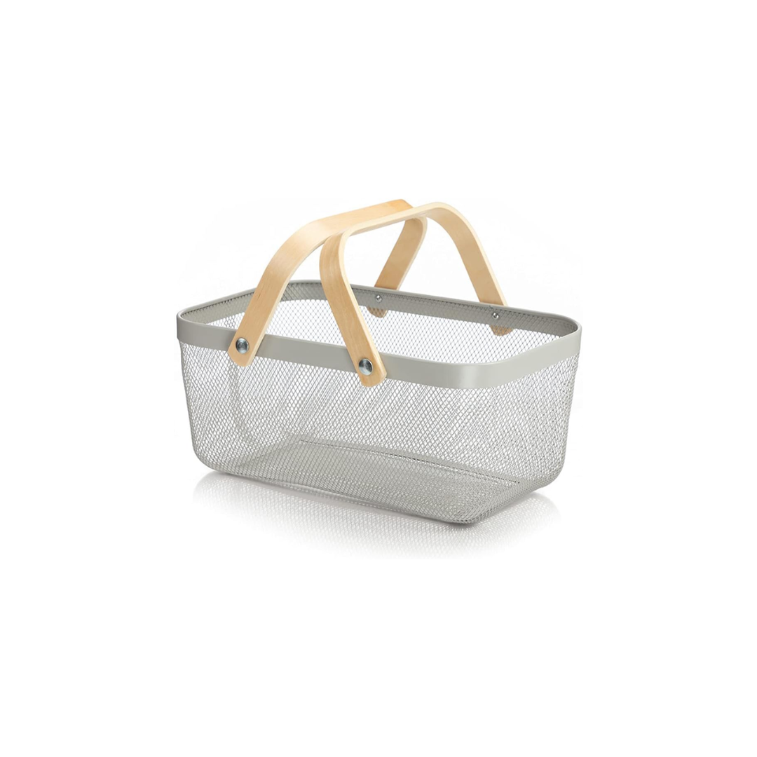 PANIER RANGEMENT EN METAL 32x24,5x11 CM PANIER RANGEMENT EN METAL 32x24,5x11 CM