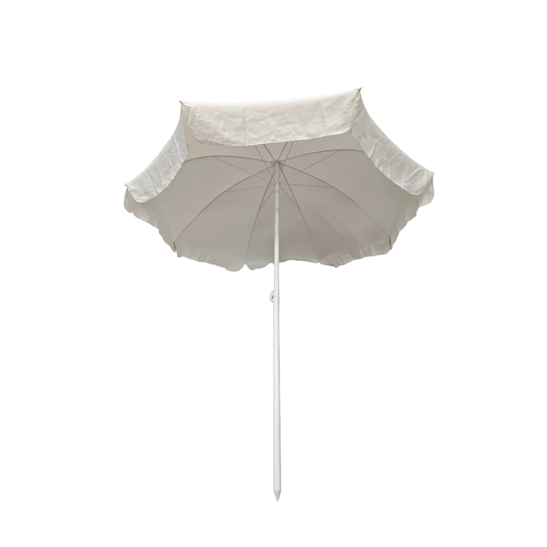 PARASOLE DE PLAGE BEIGE 2,2M PARASOLE DE PLAGE BEIGE 2,2M