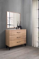PELIN PACK LIT +2 CHEVETS + COMMODE + MIROIR