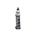 PHARE EN BOIS-OCEAN 29,5x11,5x100 CM