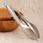 PINCE SALADE MANCHE  INOX  MARINA