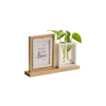 PLANT CADRE PHOTO ROTATIF  AVEC PLANTE ARTIFICIELLE