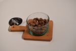 PLATEAU 17X10 CM + 1 VERRINE 8X5 CM ARTISANAT MAROCAIN