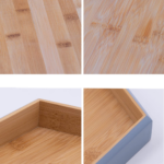 PLATEAU HEXAGONAL BAMBOU S MARINA