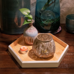 PLATEAU HEXAGONAL BAMBOU S MARINA