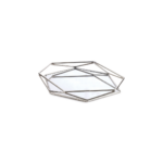 PLATEAU MIRROIR ARGENTE PF