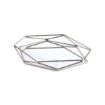 PLATEAU MIRROIR ARGENTE GF