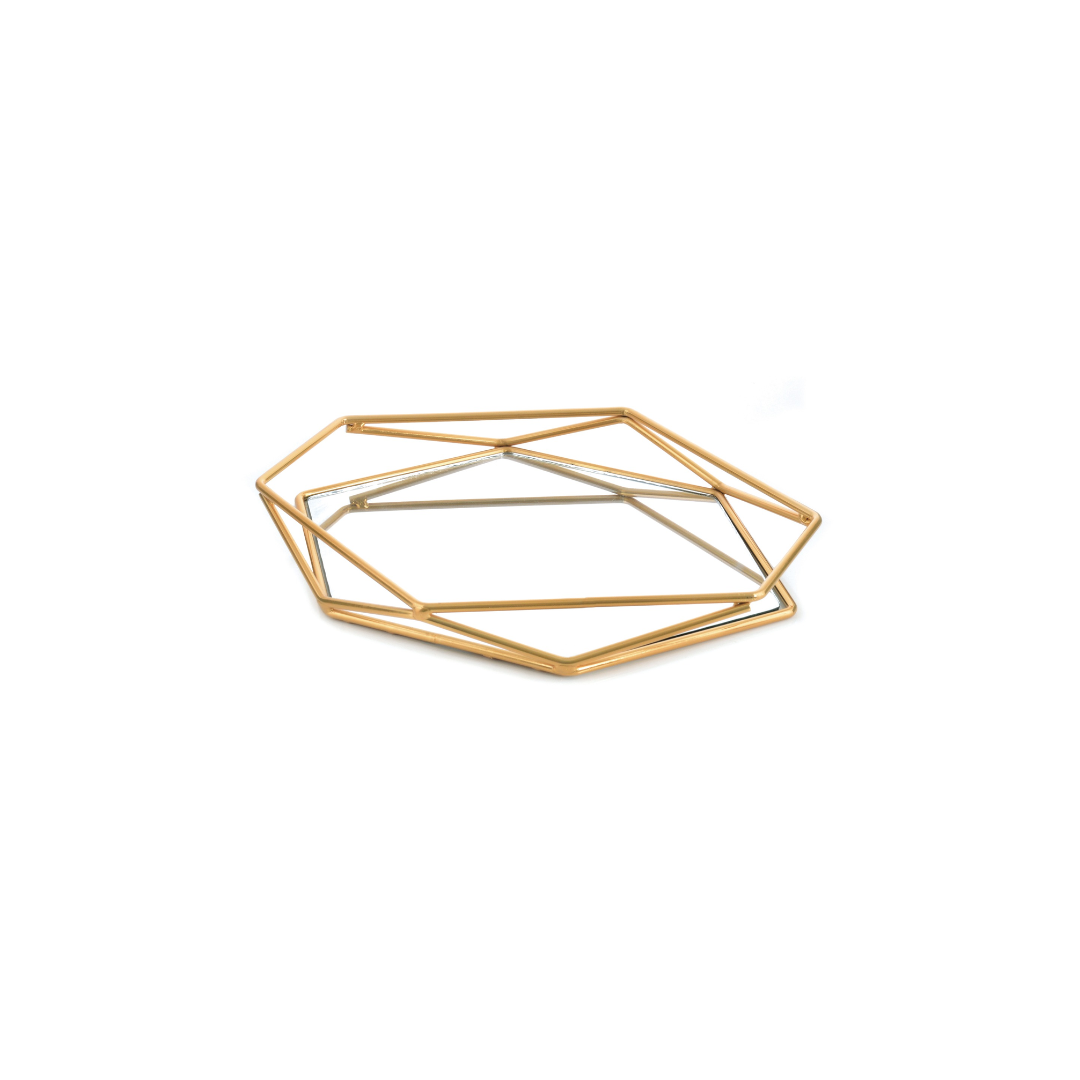 PLATEAU MIRROIR DOREE PF PLATEAU MIRROIR DOREE PF