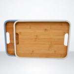 PLATEAU RECTANGULAIRE S EN BOIS  MARINA