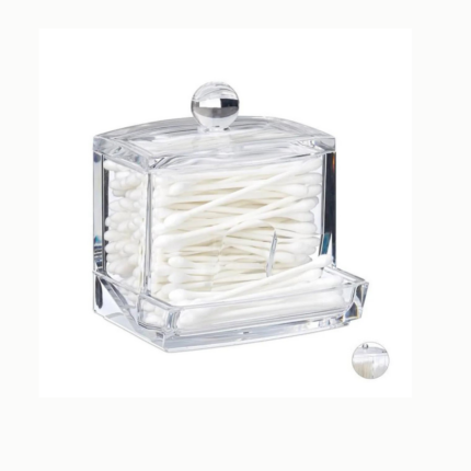 PORTE COTTON TIGE ORGANO ACRYLIQUE TRANSPARANT