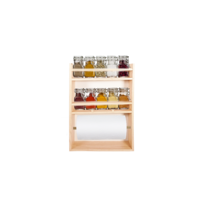 PORTE EPICES ET PAPIER ESSUIE-TOUT