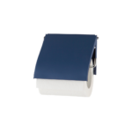 PORTE PAPIER WC METAL SOFT TOUCH BLEU