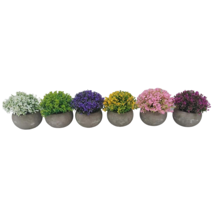 POT A FLEUR ARTIFICIEL