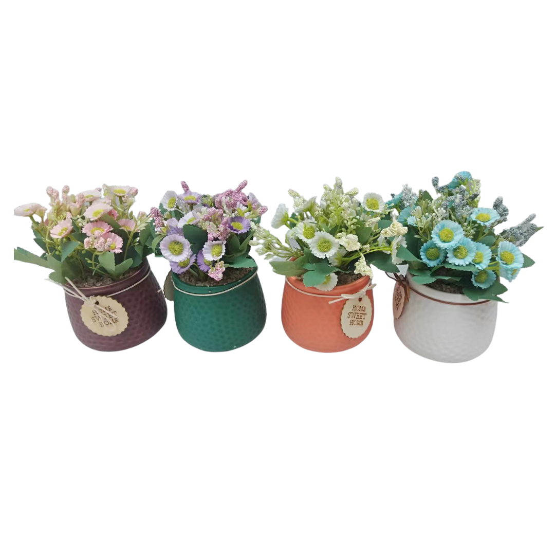1 POT AVEC FLEURS BOTANICA 1 POT AVEC FLEURS BOTANICA