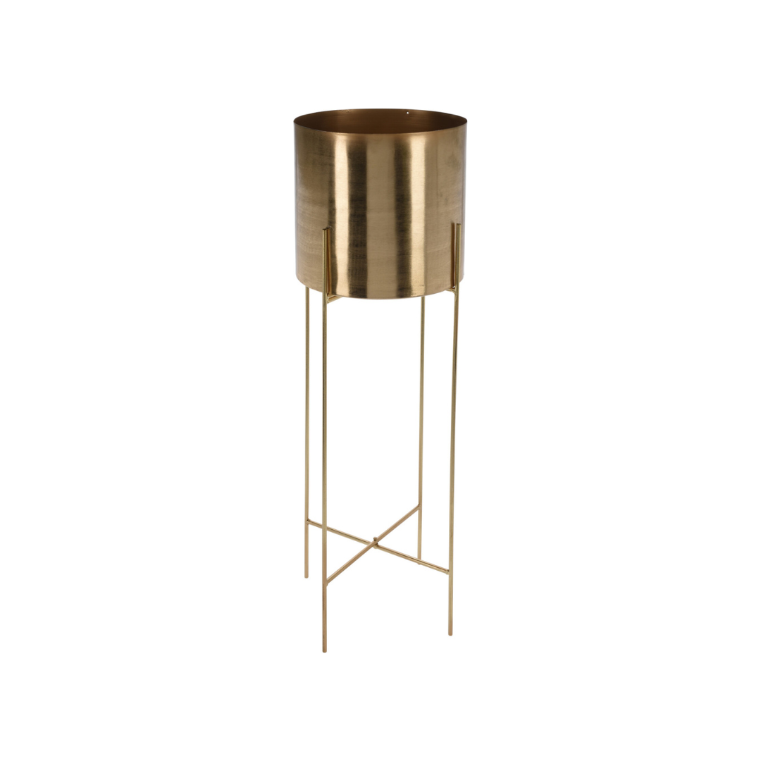 POT FLEUR ATMOSPHERA SUPPORT METAL DORE POT FLEUR ATMOSPHERA SUPPORT METAL DORE