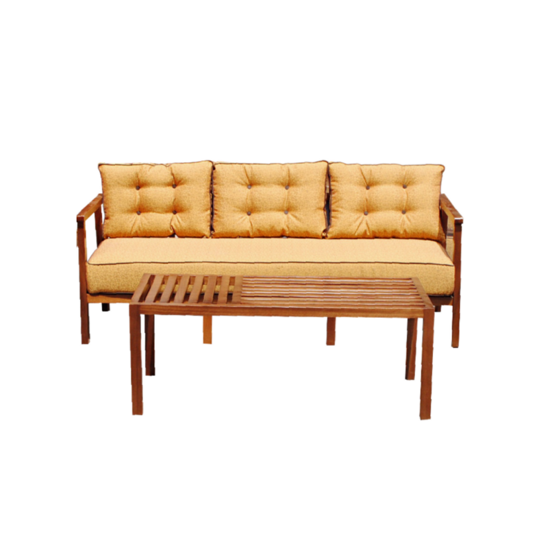 PROVENCE PACK JARDIN 3+2+1+TABLE BASSE+TABLE CARRE